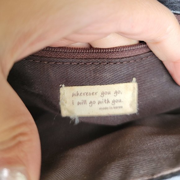 WHEREVER YOU GO, I WILL GO WITH YOU Black Chain Leather Crossbody - Picture 6 of 6